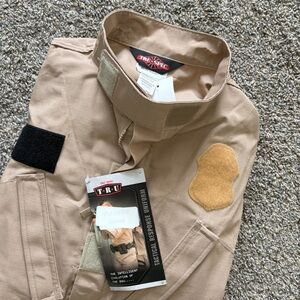 Tru-Spec Tactical Response Uniform Khaki Shirt Customs Border Patrol Men’s M